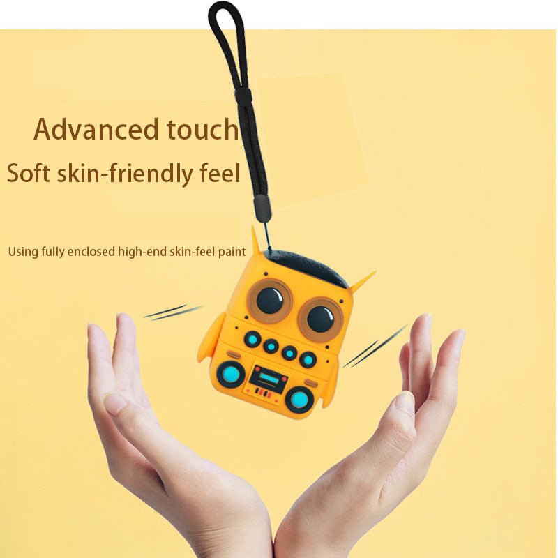 Cute Robot Bluetooth Speaker (Portable Wireless Mini Speaker, 5–8 Hour Battery)-5