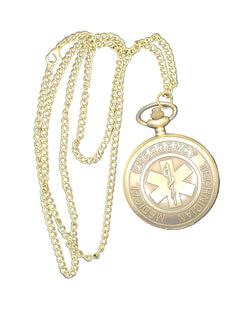 Full Hunter Bronze Emergency Medical Technician (EMT) Pocket Watch
