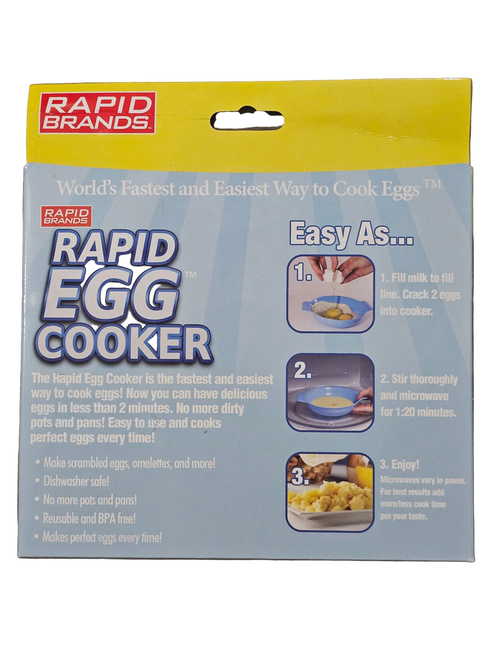 Effortlessly Cook Perfect Eggs Every Time with our Rapid Egg Cooker Bowl