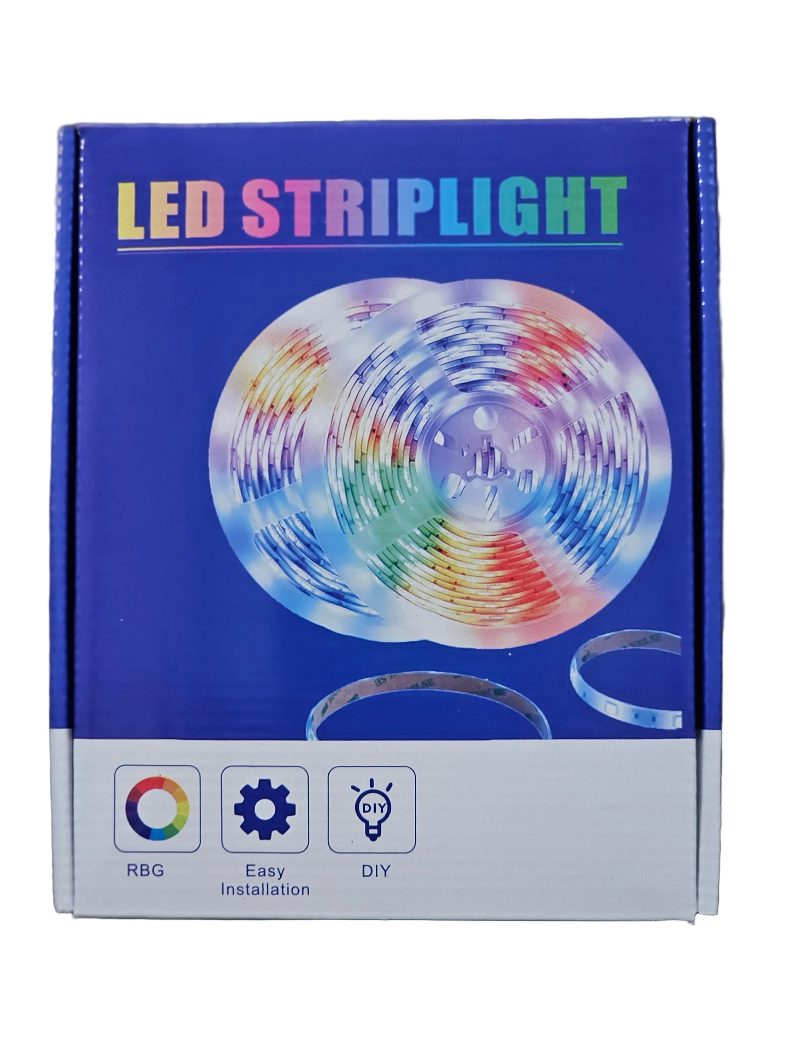 Vibrant RBG LED Strip Lights for Stunning Ambiance - 32' With Remote Control