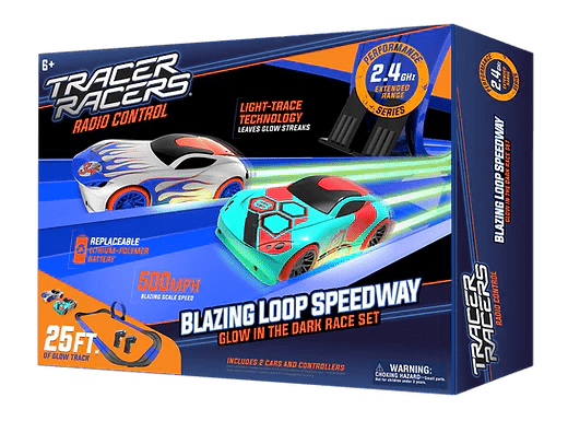 3 Length Options - Tracer Racers RC Slot Car Track 25 Foot Track
