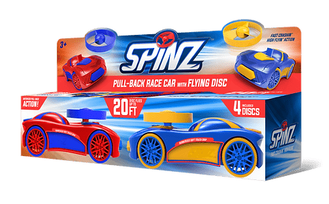 Spinz Crash 'em Up Toy Racecars 2 Pack