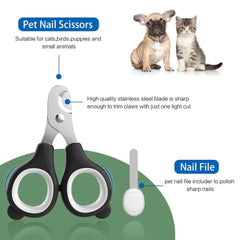 Ultimate Pet Grooming Kit: 7-in-1 Set for Cats & Dogs - Perfect Grooming at Home