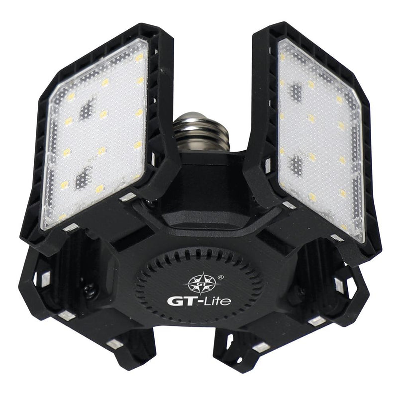 GT-Lite adjustable LED panels directing light outward