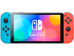 Nintendo Switch Gaming Console with Neon Blue and Neon Red Joy‑Con - Play at Home and On-the-Go