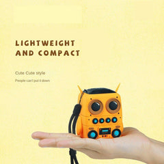 Cute Robot Bluetooth Speaker (Portable Wireless Mini Speaker, 5–8 Hour Battery)-4