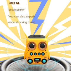 Cute Robot Bluetooth Speaker (Portable Wireless Mini Speaker, 5–8 Hour Battery)-3