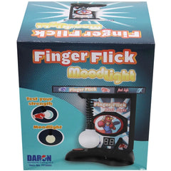 finger flick mood light color changing desk lamp and punching game