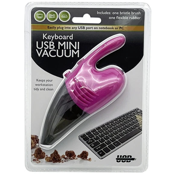 mini handheld usb vacuum for cleaning laptop keyboard dust and crumbs
