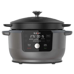 Instant Pot Precision 6-Quart Dutch Oven | 5-in-1 Enameled Cast Iron Multi-Cooker for Braising, Searing, Slow Cooking & Table-Ready Serving-1