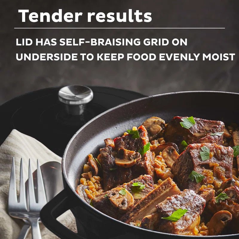 Instant Pot Precision 6-Quart Dutch Oven | 5-in-1 Enameled Cast Iron Multi-Cooker for Braising, Searing, Slow Cooking & Table-Ready Serving-4