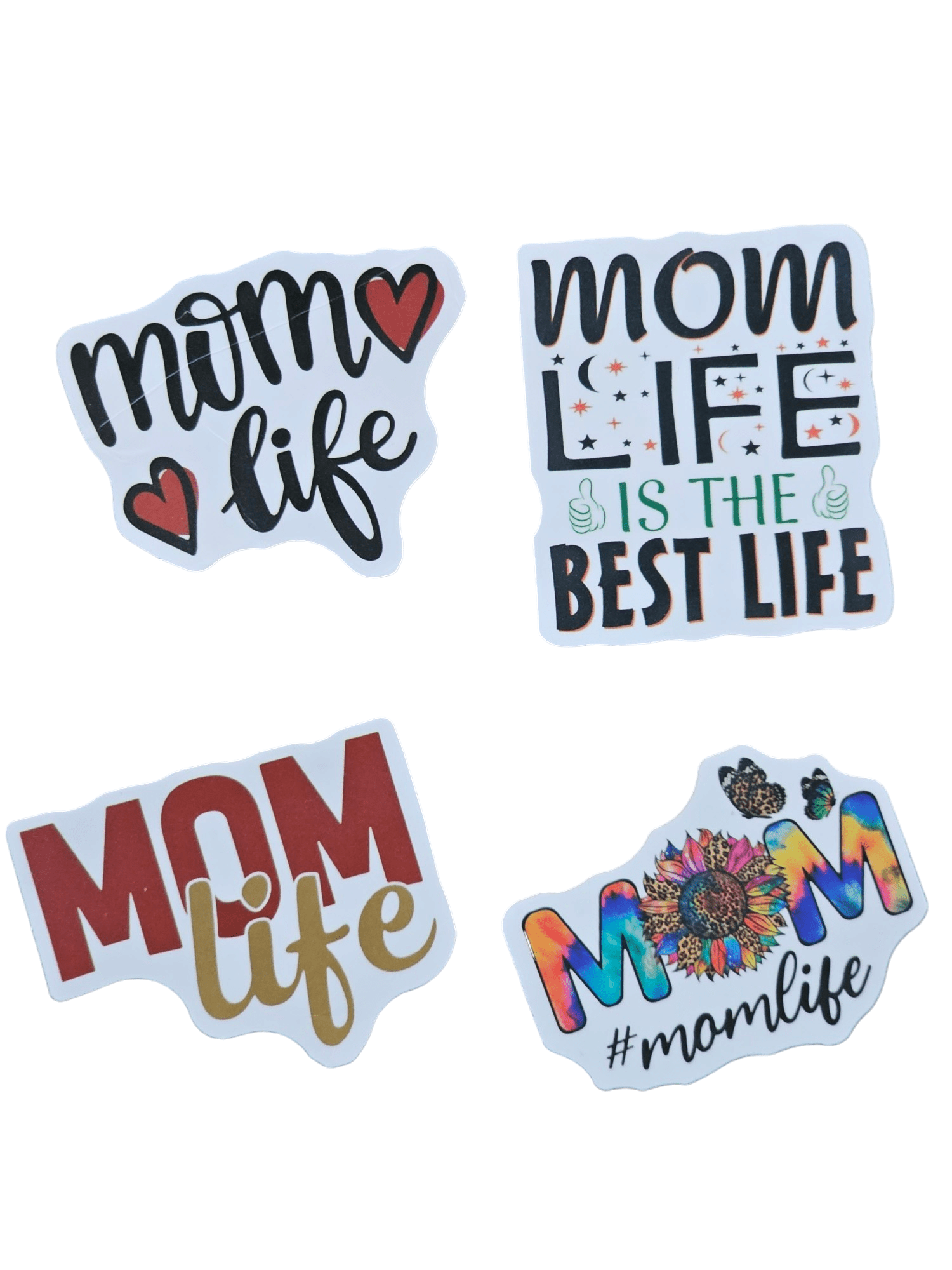 Mom Life 50-Pack Decorative Stickers - Personalization & Scrapbooking Essentials for Mothers