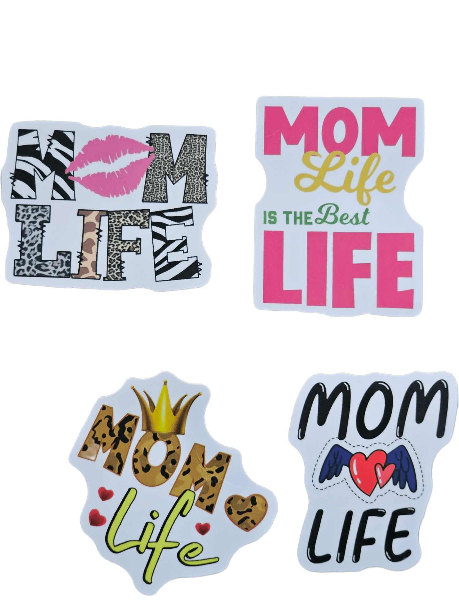 Mom Life 50-Pack Decorative Stickers - Personalization & Scrapbooking Essentials for Mothers