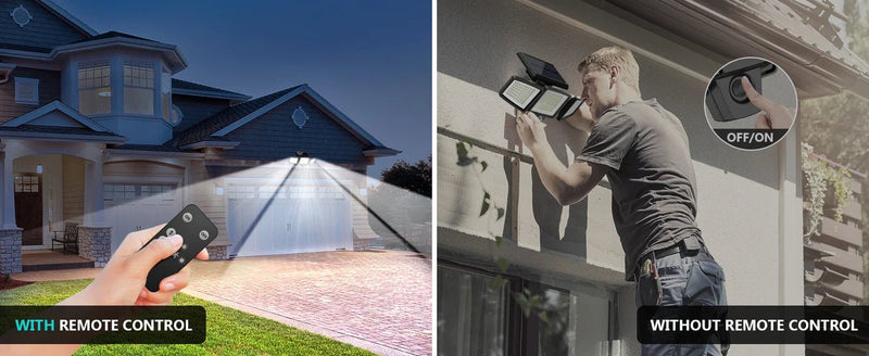 3 Pack Outdoor Solar Lights, Motion Sensor Security Lights for Porch, Garage, Yard Entrance, Patio-9