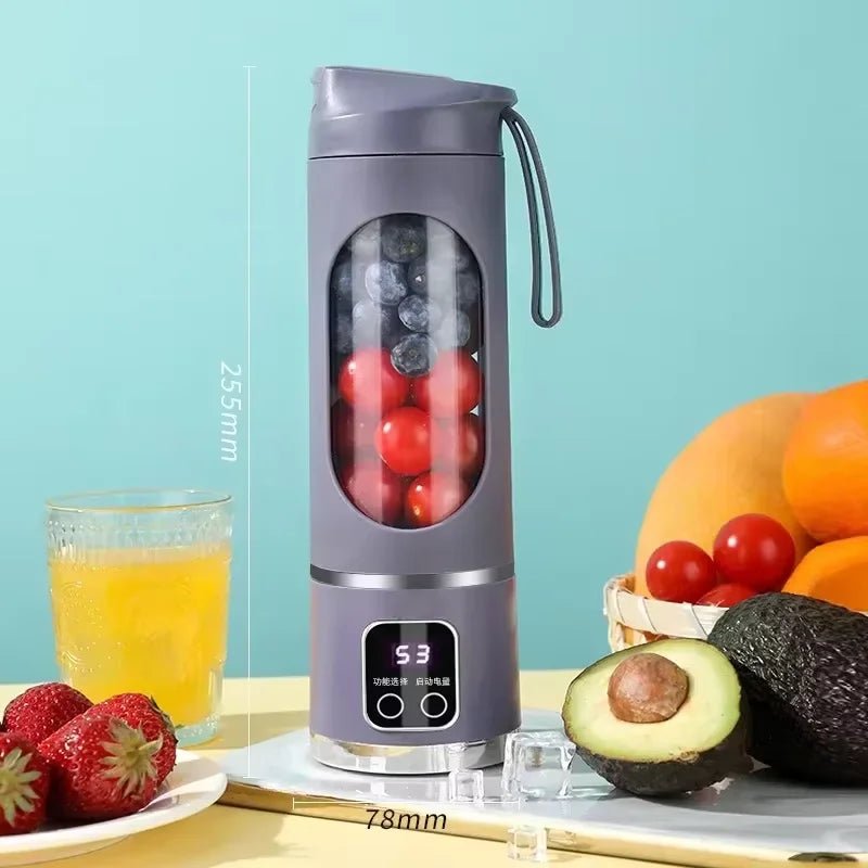 Portable Rechargeable Blender – Fresh Smoothies Anytime-10