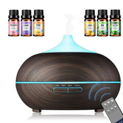 Ultrasonic Aromatherapy Diffuser with 6 Essential Oils-1