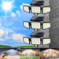 3 Pack Outdoor Solar Lights, Motion Sensor Security Lights for Porch, Garage, Yard Entrance, Patio-19