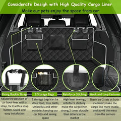 Waterproof Non-Slip SUV Cargo Liner For Large Dogs-6