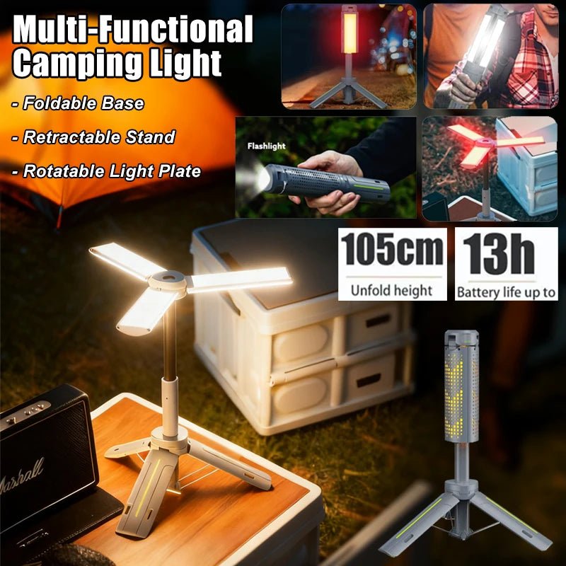 GlowFold™ Retractable Camping Lantern-1