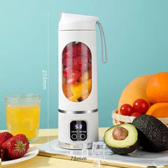 Portable Rechargeable Blender – Fresh Smoothies Anytime-13