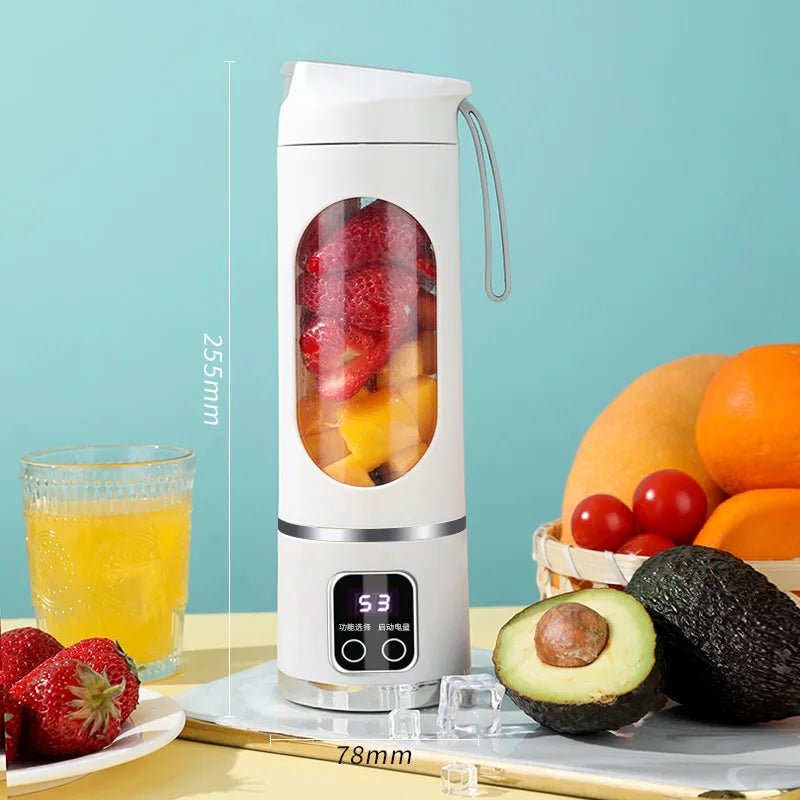 Portable Rechargeable Blender – Fresh Smoothies Anytime-7