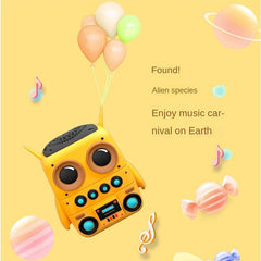 Cute Robot Bluetooth Speaker (Portable Wireless Mini Speaker, 5–8 Hour Battery)-6