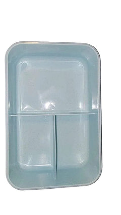 leakproof bento lunch box with locking clips and silicone seal ring to prevent spills