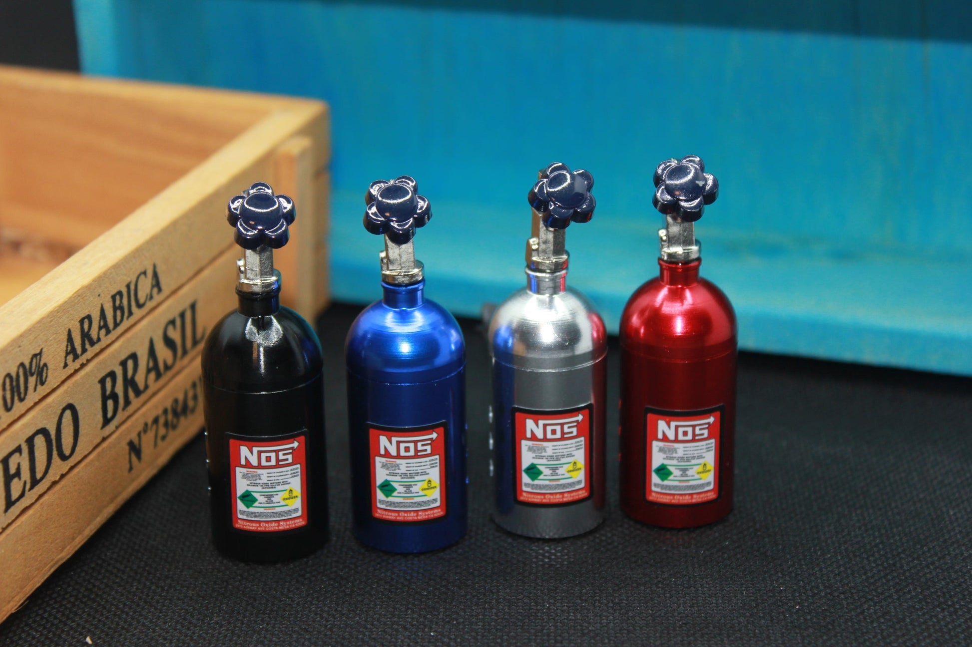 Replacement scent pods 2-pack refills compatible with NOS bottle air freshener for car and garage use